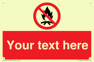 Custom prohibition No campfire